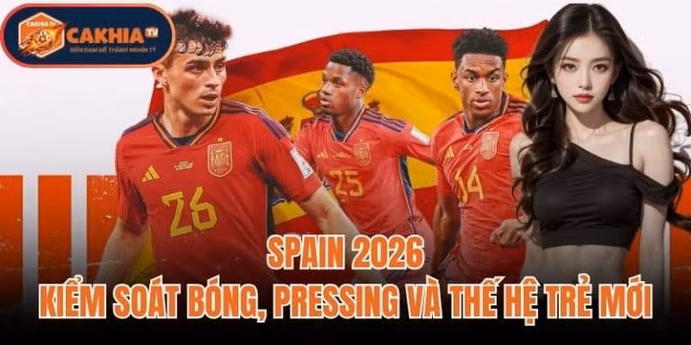 Spain 2026: Kiểm Soát Bóng Pressing Và Thế Hệ Trẻ Mới